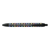 Fun helle bunte Vögel Muster Stift (Rückseite)