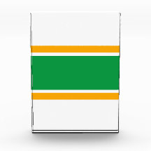 Fun Hellgrüne gelbe weiße, horizontale Streifen