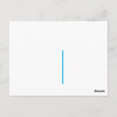 FUN HELLO Postcard Postkarte (Rückseite)