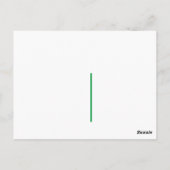 FUN HELLO Postcard Postkarte (Rückseite)