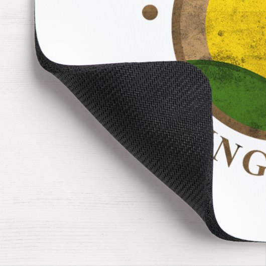 Fun Hiking Party Design Mousepad (Ecke)