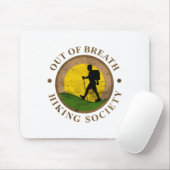 Fun Hiking Party Design Mousepad (Mit Mouse)