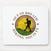 Fun Hiking Party Design Mousepad (Vorne)