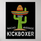 Fun Hilarious Kickboxer Meme Funny Kickboxing  Poster (Vorne)