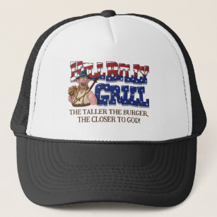 Fun HillBilly Grill Dänemark Hat! Truckerkappe
