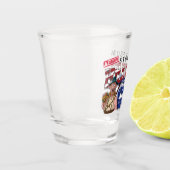 Fun HillBilly Grill Dänemark Shot Glass! Schnapsglas (Links)