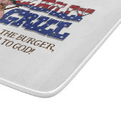 Fun HillBilly Grill Denmark Cutting Board! Schneidebrett (Ecke)