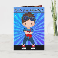 Fun Hip Hop Secret Message Boys Happy Birthday