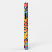 Fun Hippie Blume Gemustert Case-Mate iPhone Hülle (Hinten/Rechts)