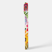 Fun Hippie Blume Gemustert iPhone Hülle (Linke Seite)