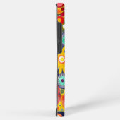 Fun Hippie Blume Gemustert Samsung Galaxy Hülle (Rechte Seite)