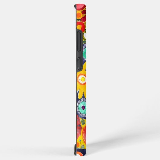 Fun Hippie Blume Gemustert Samsung Galaxy Hülle (Rechte Seite)