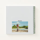 Fun Hippie Dreamer Quote Girly Beach Journal Notizblock (Rückseite)