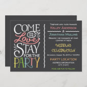 Fun Hochzeitsplanung Einladung (Vorne/Hinten)