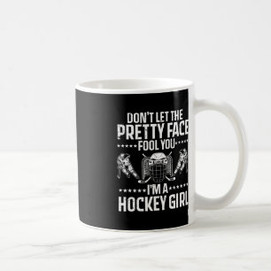 Fun Hockey Art for Women Girls Hockey Player Sport Kaffeetasse