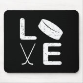 Fun Hockey Design für Kinder Männer Eishockey Pl Mousepad (Vorne)