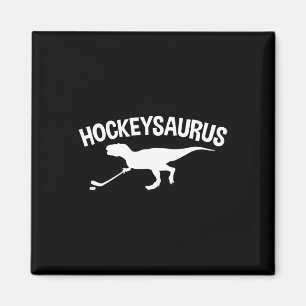 Fun Hockey Dinosaur Hockeysaurus Geschenk Magnet