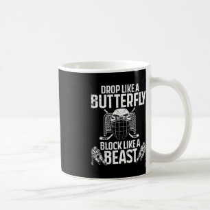 Fun Hockey Goalie Art for Men Women Ice Hockey Lov Kaffeetasse