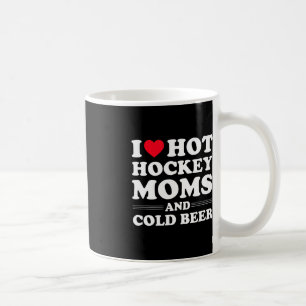 Fun Hockey I Liebe Hockey Mamas und Cold Beer Kaffeetasse