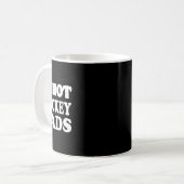 Fun Hockey I Liebe Hot Hockey Vater Kaffeetasse (Vorderseite Links)