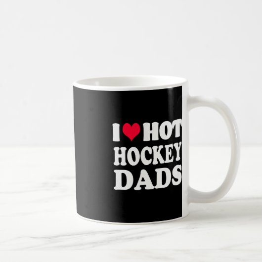 Fun Hockey I Liebe Hot Hockey Vater Kaffeetasse (Rechts)