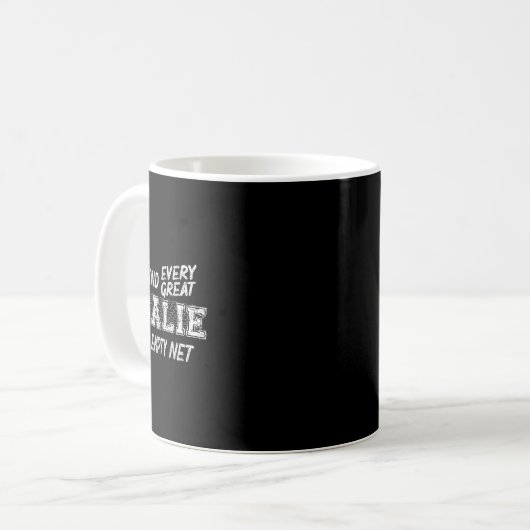 Fun Hockey Ice Hockey Lover Coach Kaffeetasse (Vorderseite Links)
