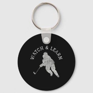 Fun Hockey Player Expertise Bragging Schlüsselanhänger