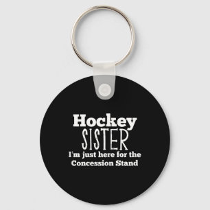 Fun Hockey Sister Girls Sibling Daughter Son Game Schlüsselanhänger