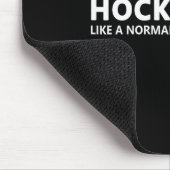 Fun Hockey Son Ice Hockey Boy Mousepad (Ecke)