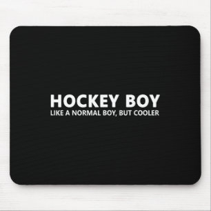 Fun Hockey Son Ice Hockey Boy Mousepad