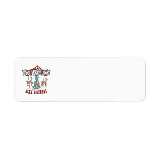 Fun Holiday Address Labels (Vorne)