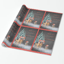 Fun Holiday German Shepherds mit Weihnachtsmannmüt