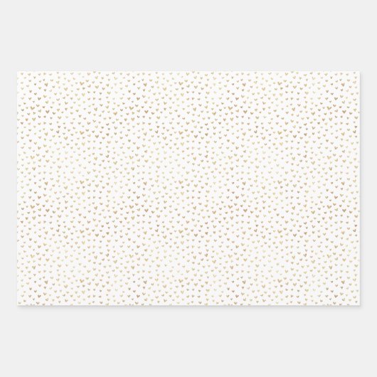 Fun Holiday Liebe Herz Muster Geschenkpapier Set (Vorderseite 3)