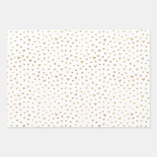 Fun Holiday Liebe Herz Muster Geschenkpapier Set (Vorderseite 2)