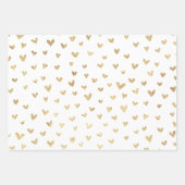 Fun Holiday Liebe Herz Muster Geschenkpapier Set (Vorderseite)