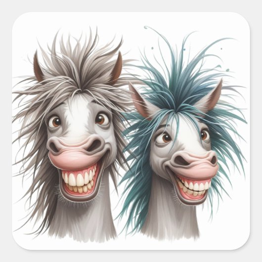 Fun Horse Stickers (Vorderseite)