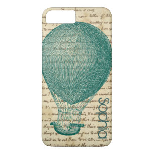 Fun Hot Air Ballon Vintage Handschrift Name Case-Mate iPhone Hülle