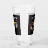 Fun Hot Dog Stand Trinkbehälter Soda Beer Pint Glas (Rechts)