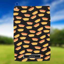 Fun Hot Dogs Golfhandtuch