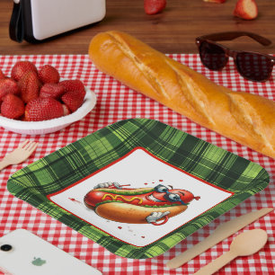 Fun Hotdog Liebhaber Party Pappteller