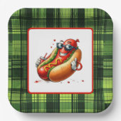 Fun Hotdog Liebhaber Party Pappteller (Vorderseite)