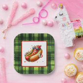 Fun Hotdog Liebhaber Party Pappteller (Party)