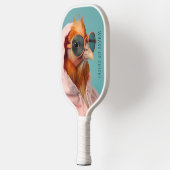 Fun Huhn stilvoll modern Pickleball Schläger (Links)