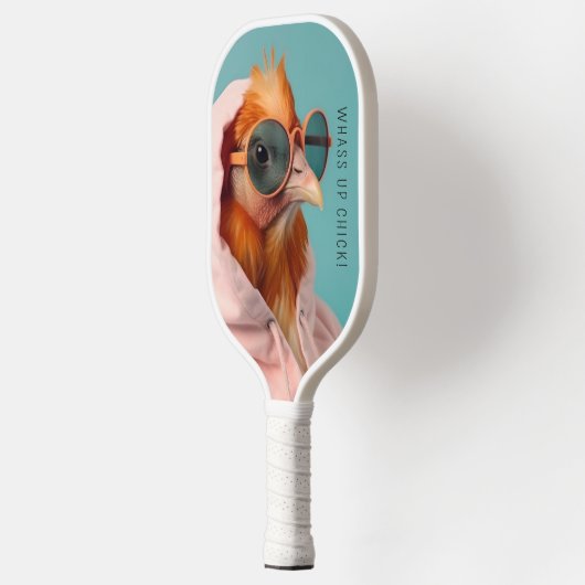 Fun Huhn stilvoll modern Pickleball Schläger (Links)