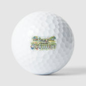 Fun Humor Golf Golfing Quote Life Choices Golfball (Vorderseite)