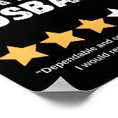 Fun Humore Geburtstag Weihnachtsfeier Geschenk W Poster (Ecke)