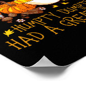 Fun Humpty Dumpty hatte einen großen Fall Poster (Ecke)