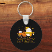 Fun Humpty Dumpty hatte einen großen Fall Schlüsselanhänger (Vorderseite)