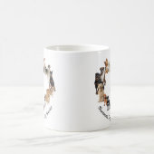 Fun Hund Rasse Haustiere Hunde laufen Kaffeetasse (Mittel)