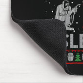 Fun I Welded Santa's Schlittengeschenk Ugly Welder Mousepad (Ecke)